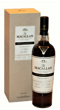 Macallan 25 Year Exceptional Cask #2018/ESH-3917/10 Single Malt Scotch Whiskey