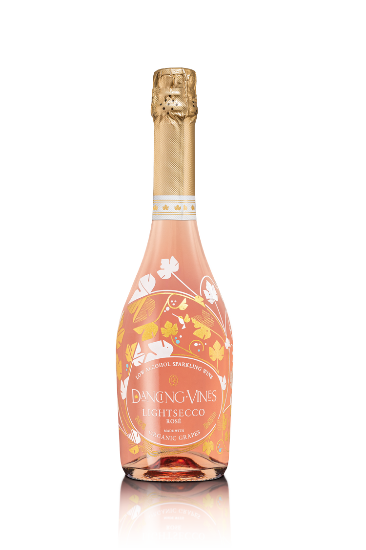 Dancing Vines | Lightsecco Rose - NV at CaskCartel.com