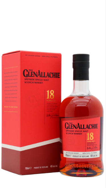 GlenAllachie 2025 Edition 18 Year Old Speyside Single Malt Scotch Whisky | 700ML at CaskCartel.com