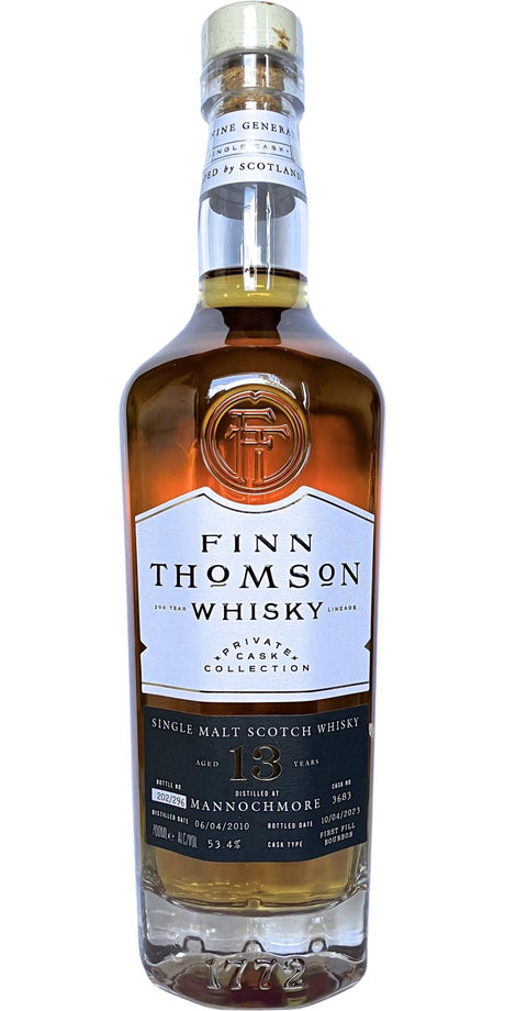 Mannochmore 2010 (Finn Thomson) The Core Collection Scotch Whisky | 700ML at CaskCartel.com