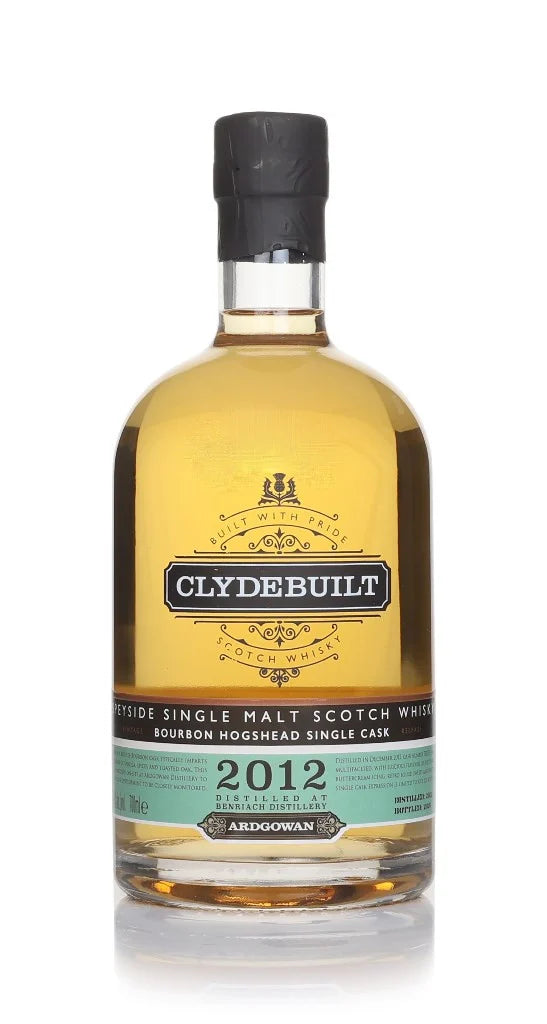Clydebuilt Benriach 13 Year Old 2012 Cask #750335 Bourbon Hogshead (Ardgowan) Single Malt Scotch Whisky | 700ML at CaskCartel.com