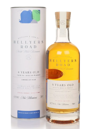 Hellyers Road 6 Year Old Cask No.16322.02 Peated New Vibrations Single Malt Whisky | 700ML