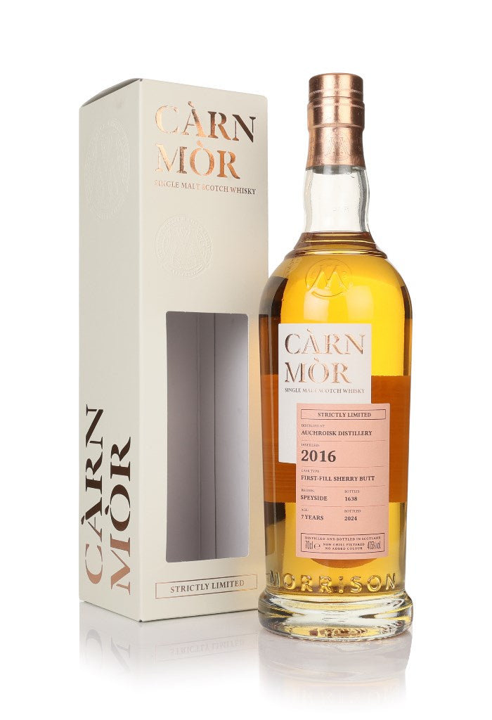Auchroisk 7 Year Old 2016 Strictly Limited Carn Mor Whisky | 700ML at CaskCartel.com