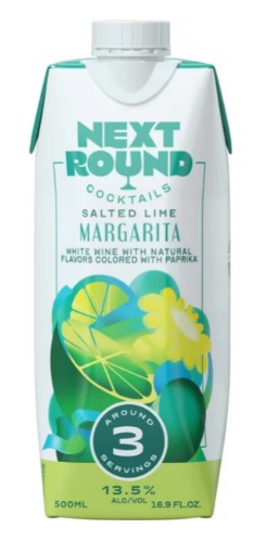 Next Round Cocktails | Salted Lime Margarita (Half Litre) - NV