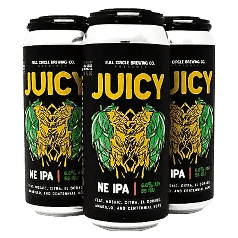 Full Circle Brewing Co. Juicy Hazy IPA | (4)*473ML at CaskCartel.com