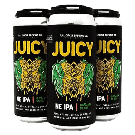 Full Circle Brewing Co. Juicy Hazy IPA | (4)*473ML at CaskCartel.com