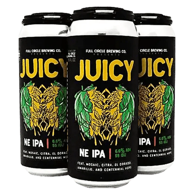 Full Circle Brewing Co. Juicy Hazy IPA | (4)*473ML at CaskCartel.com