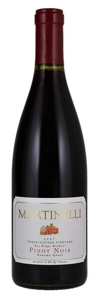 2007 | Martinelli | Three Sisters Vineyard Pinot Noir at CaskCartel.com