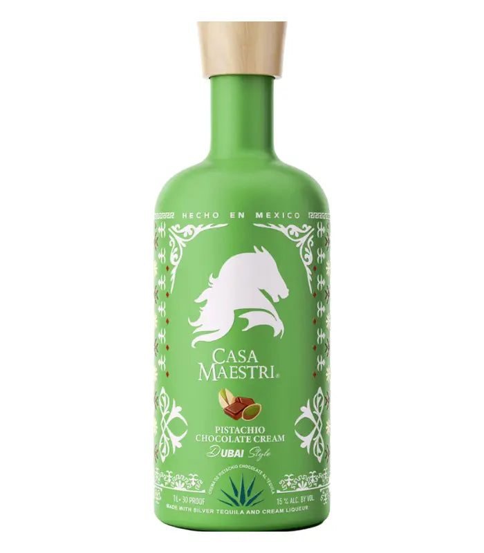 Casa Maestri Pistachio Chocolate Cream Dubai Style Liqueur at CaskCartel.com