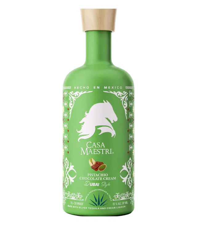 Casa Maestri Pistachio Chocolate Cream Dubai Style Liqueur at CaskCartel.com