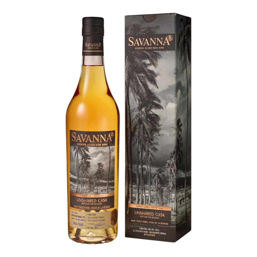 Savanna Unshared Cask bottled for Belgium Fut #1043 Plat Pais Blend Rum | 500ML at CaskCartel.com