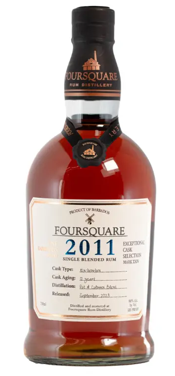 Foursquare 2011 Mark XXIV Exceptional Cask Selection Single Blended Rum at CaskCartel.com
