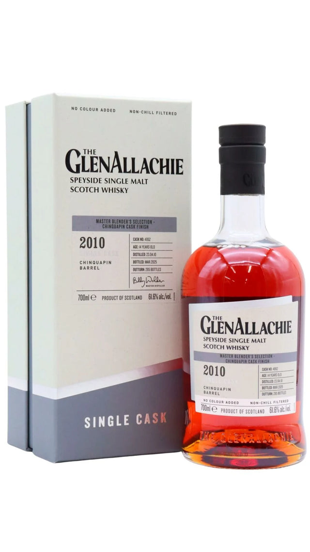 GlenAllachie Single Cask #4952 - Chinquapin Cask Whisky 14 Year Old Single Malt Scotch Whisky | 700ML at CaskCartel.com
