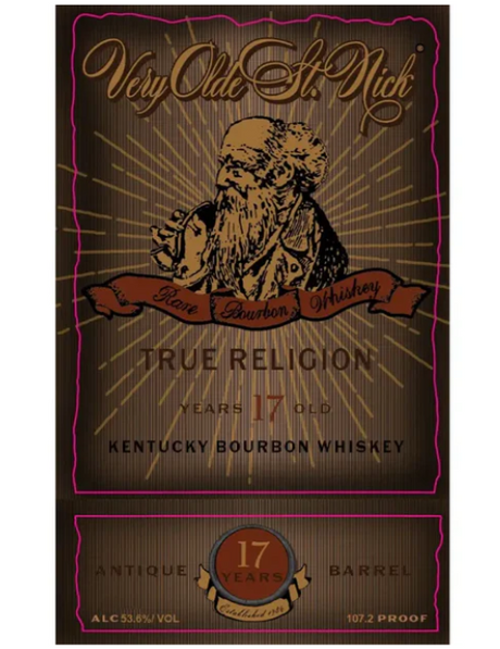 Very Olde St. Nick True Religion 17 Year Old Straight Bourbon Whiskey at CaskCartel.com