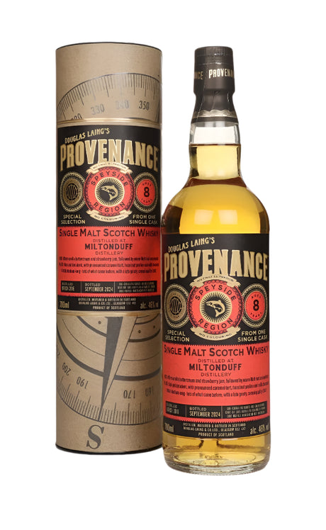 Miltonduff 8 Year Old 2016 Cask #19330 - Provenance (Douglas Laing) Single Malt Scotch Whisky | 700ML at CaskCartel.com
