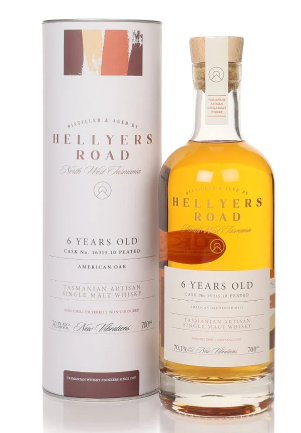 Hellyers Road 6 Year Old 2016 Cask #16315.10 Peated - New Vibrations Single Malt Whisky | 700ML