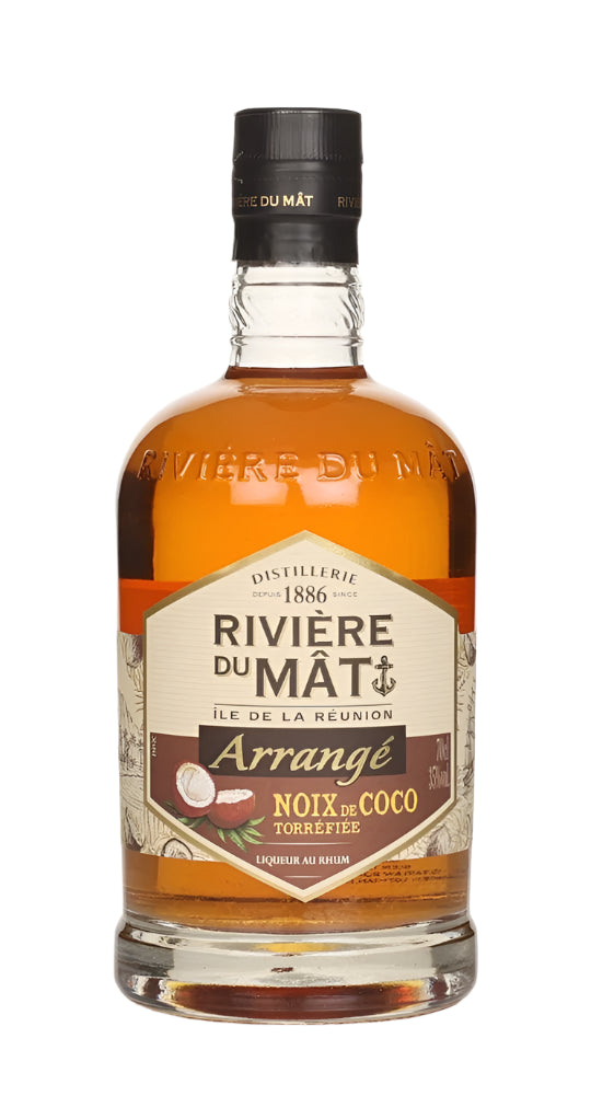 Rivière du Mât Rhum Arrangé Noix de Coco Torrefie (Roasted Coconut) | 700ML at CaskCartel.com