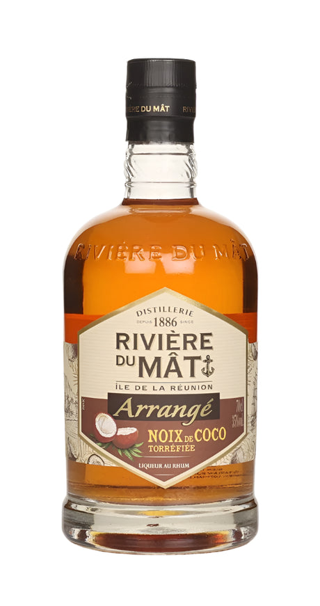Rivière du Mât Rhum Arrangé Noix de Coco Torrefie (Roasted Coconut) | 700ML at CaskCartel.com