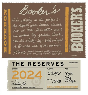 Booker’s The Reserves Batch 2024 Straight Bourbon Whiskey at CaskCartel.com