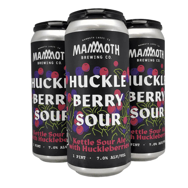 Mammoth Brewing Co. Huckleberry Sour Kettle Sour Ale | (4)*473ML at CaskCartel.com