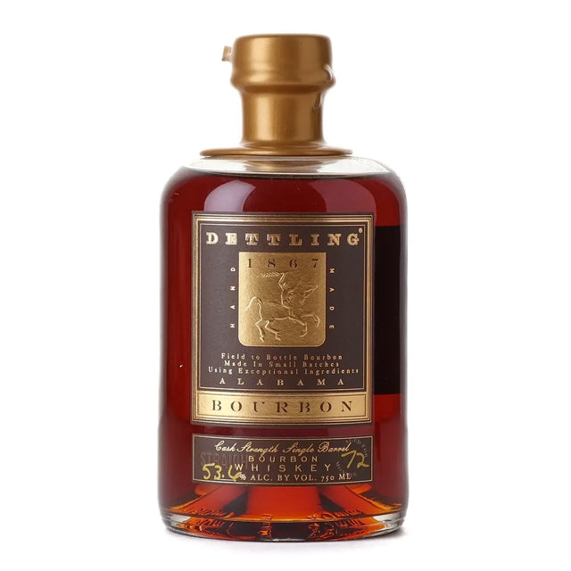 Dettling 1867 Gold Wax Cask Strength Single Barrel Straight Bourbon Whiskey at CaskCartel.com