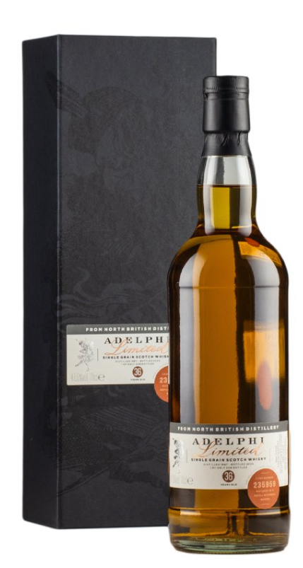 North British 36 Year Old Adelphi 1987 Single Grain Scotch Whisky | 700ML