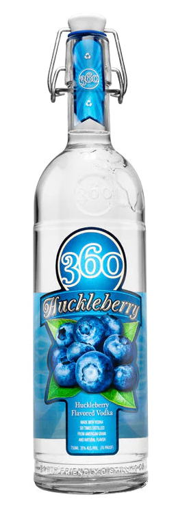 360 Huckleberry Flavored Vodka at CaskCartel.com