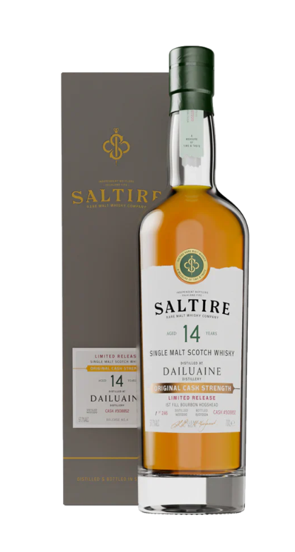 Saltire Rare Malts Dailuaine 14 Year Old Cask Strength 1st Fill Bourbon Hogshead 2010 Single Malt Scotch Whisky | 700ML at CaskCartel.com