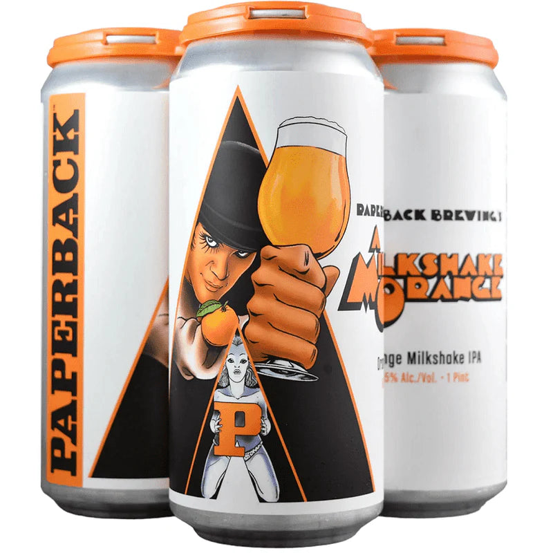 Paperback Brewing Co. A Milkshake Orange IPA Beer | (4)*473ML at CaskCartel.com