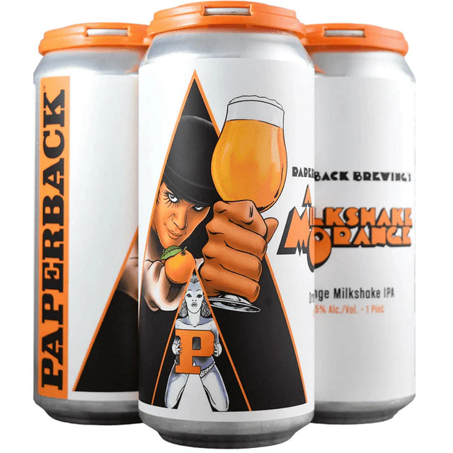 Paperback Brewing Co. A Milkshake Orange IPA Beer | (4)*473ML at CaskCartel.com