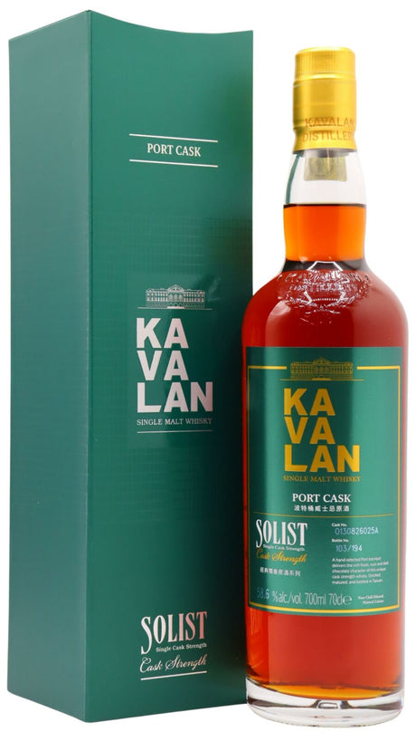 Kavalan Solist Port Whiskey at CaskCartel.com