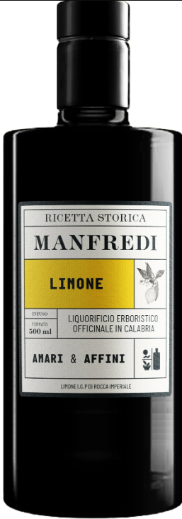 Manfredi Limone Amari & Affini Ricetta Storica Liqueur | 500ML