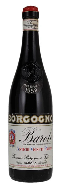 1958 | Giacomo Borgogno & Figli | Barolo Riserva at CaskCartel.com