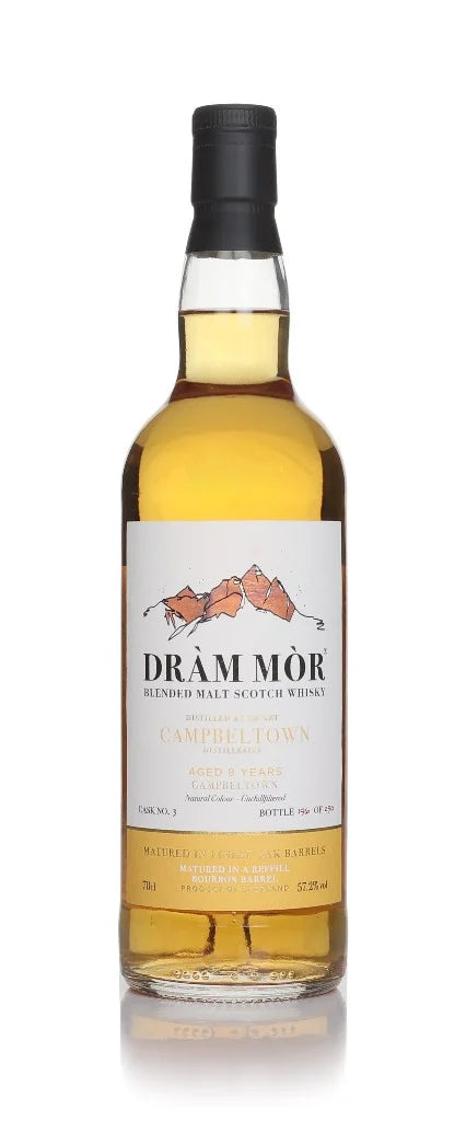 Campbeltown 8 Year Old 2017 Cask #3 - Dram Mor Blended Malt Scotch Whisky | 700ML at CaskCartel.com