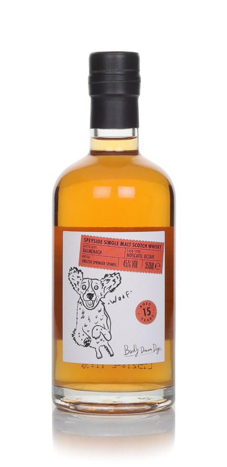 Balmenach 15 Year Old - Badly Drawn Dogs Single Malt Scotch Whisky | 350ML at CaskCartel.com