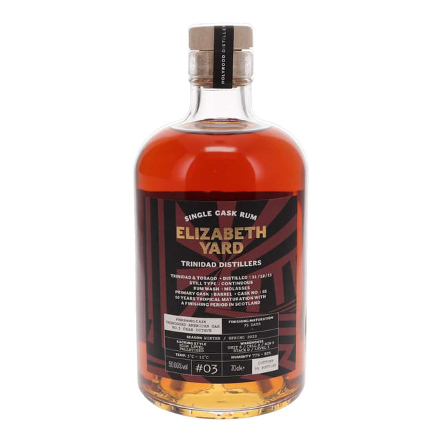 Elizabeth Yard Trinidad Distillers 10 Year Old #03 Rum | 700ML at CaskCartel.com
