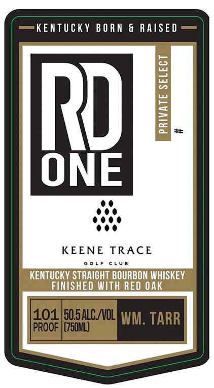 Wm. Tarr Keene Trace RD One Finished With Red Oak Kentucky Straight Bourbon Whiskey