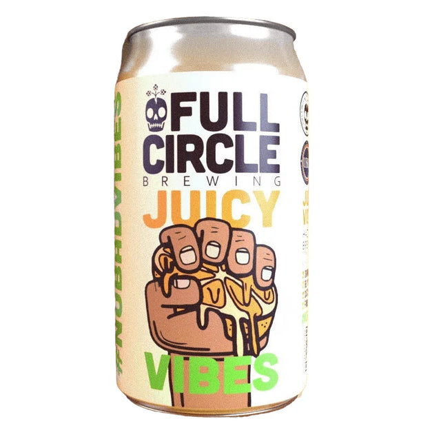 Full Circle Brewing Co. Juicy Vibes Hazy Pale Ale Beer | (6)*355ML at CaskCartel.com