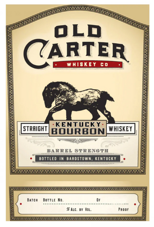 Old Carter Barrel Strength Single Barrel 12 Year Old Barrel #47 Straight Kentucky Bourbon Whiskey at CaskCartel.com