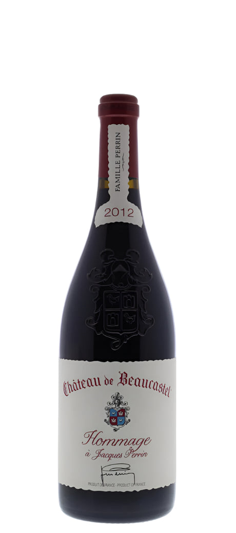2012 | Château de Beaucastel | Chateauneuf-du-Pape Grand Cuvee Hommage a Jacques Perrin at CaskCartel.com