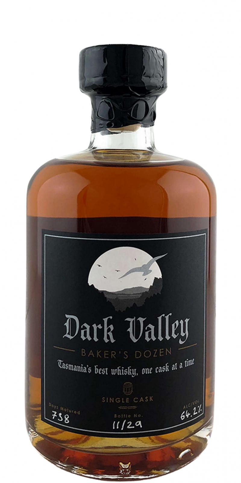 Dark Valley Baker's Dozen DVW Single Cask Single Malt Whisky | 500ML at CaskCartel.com