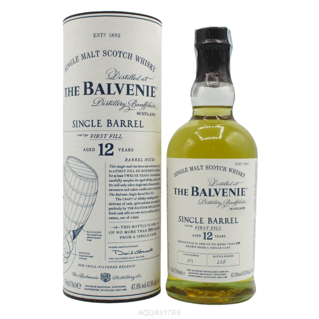 Balvenie Single Barrel #471 2010 12 Year Old Whisky | 700ML at CaskCartel.com