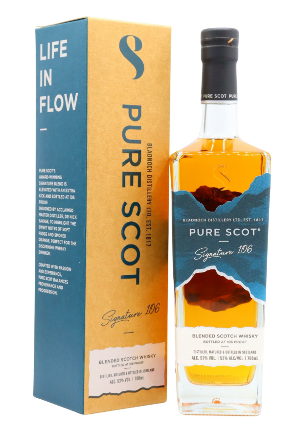Bladnoch Pure Scot Signature 106 Blended Scotch Whisky | 700ML at CaskCartel.com