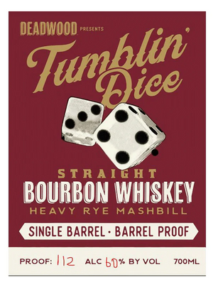 Proof and Wood 7 Year Old Tumblin' Dice Straight Bourbon Whiskey at CaskCartel.com
