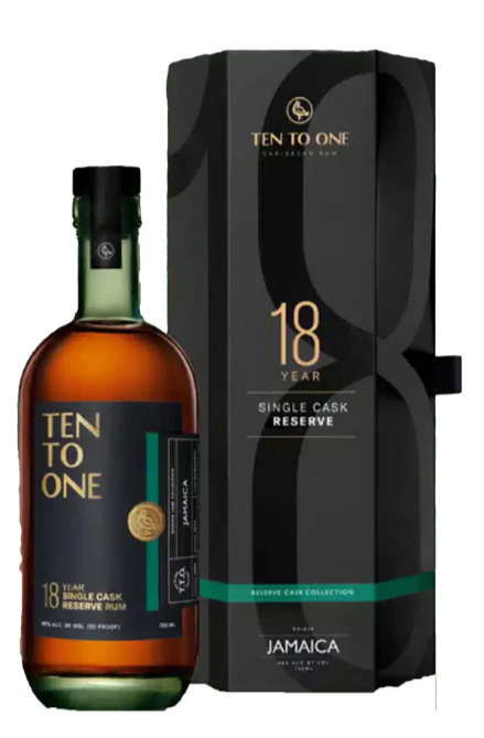 Ten To One 18 Year Old Jamaica Reserve Collection Dark Rum at CaskCartel.com