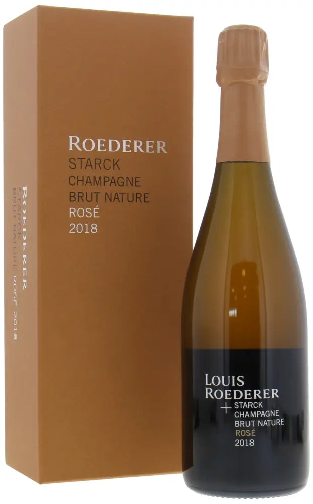 2018 | Louis Roederer | et Philippe Starck Brut Nature Millesime Rose at CaskCartel.com