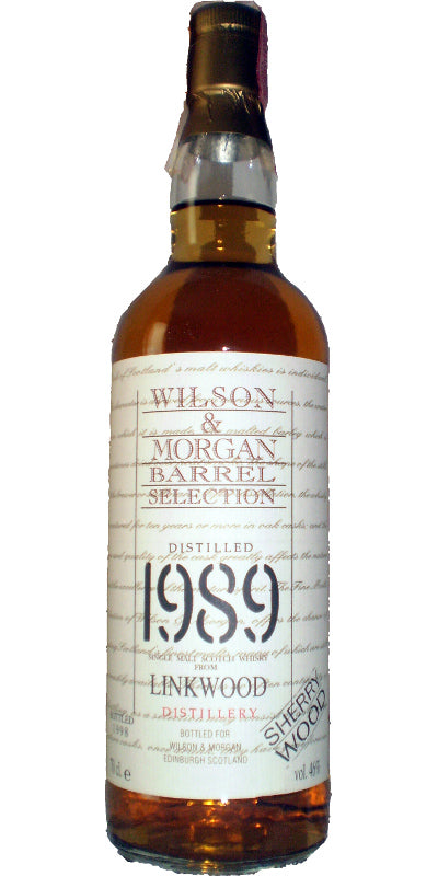Linkwood 1989 (Bottled 1999) Wilson & Morgan Scotch Whisky | 700ML at CaskCartel.com