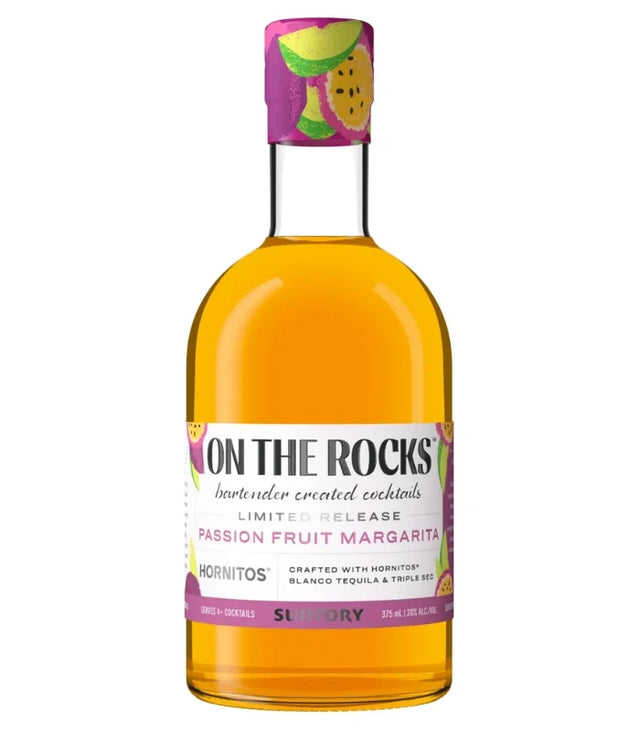 On The Rocks Passion Fruit Margarita Ready-to-Drink Cocktail | 375ML at CaskCartel.com
