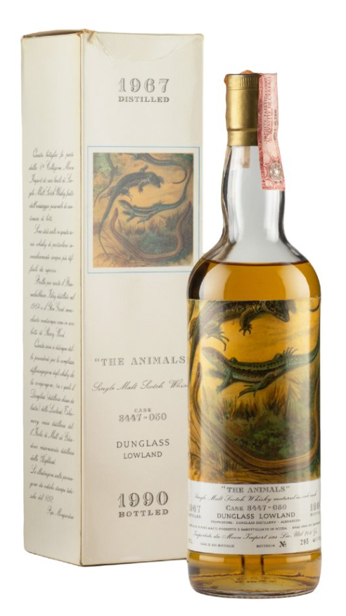 Dunglass Moon Import Animals 1967 Single Malt Scotch Whisky | 700ML at CaskCartel.com