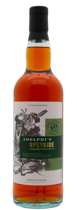 Linkwood Adelphi Private Stock 10 Year Old Speyside Single Malt Scotch Whisky | 700ML at CaskCartel.com
